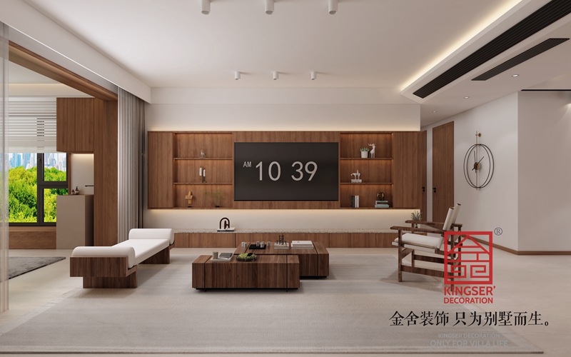 国仕山150平中式风格装修设计