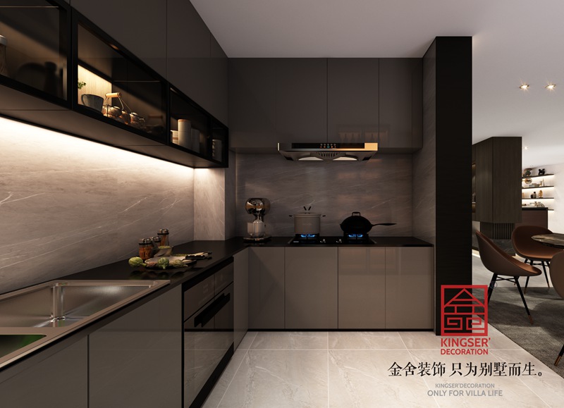 石家庄别墅厨房装修：致力于创造最佳空间利用