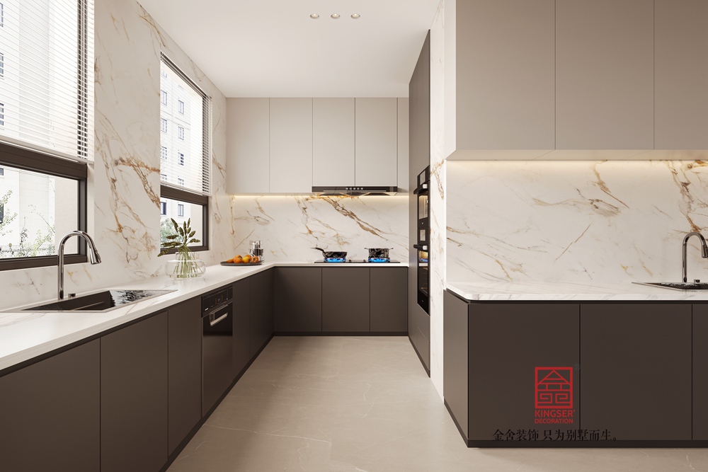 高新苑269平米现代雅奢-厨房