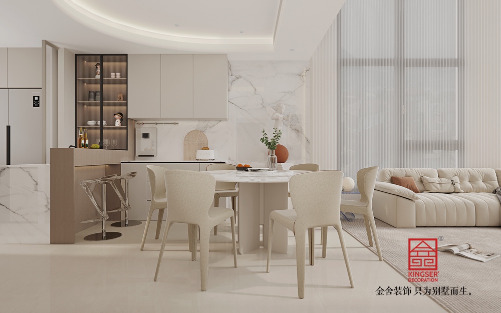 瑞凝府185平米意式风格装修-餐厅